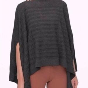 Lululemon Gray Pancho Sweater